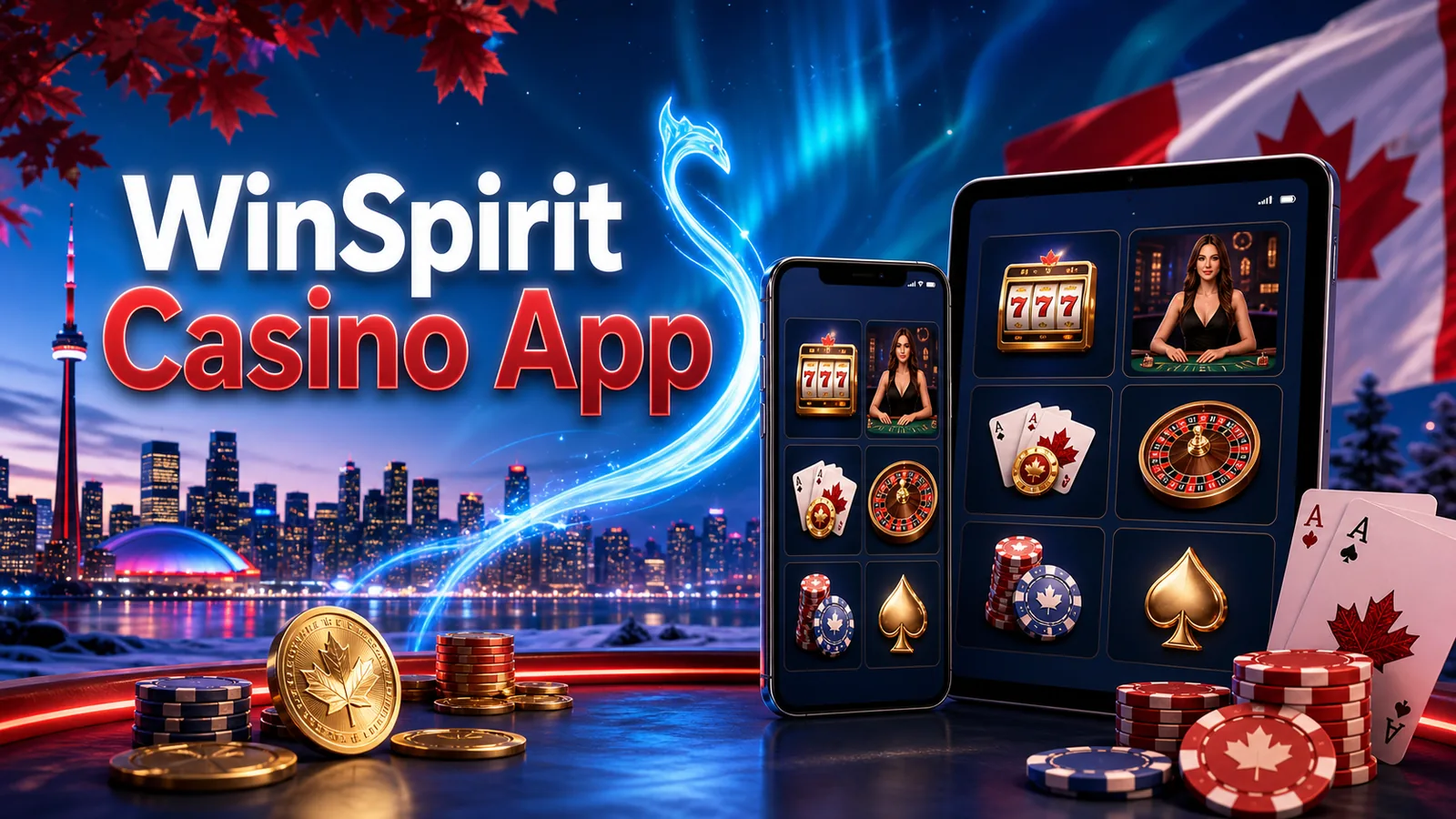 WinSpirit Casino App, PWA and Mobile Play in Canada Canada content banner