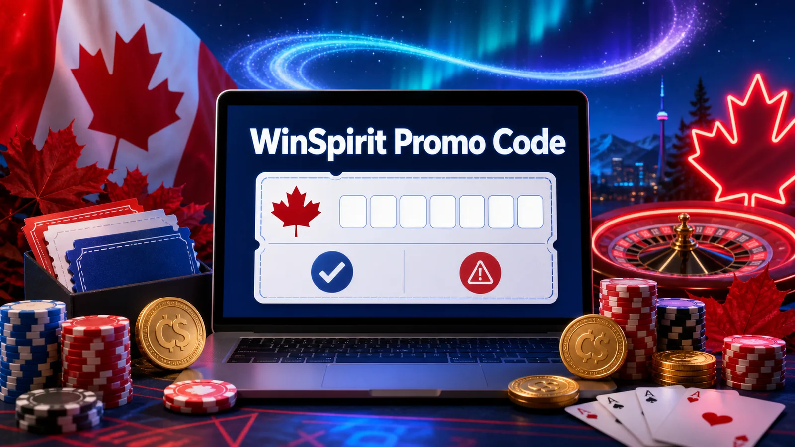 WinSpirit Casino Promo Codes, Bonus Codes and Coupons Canada content banner
