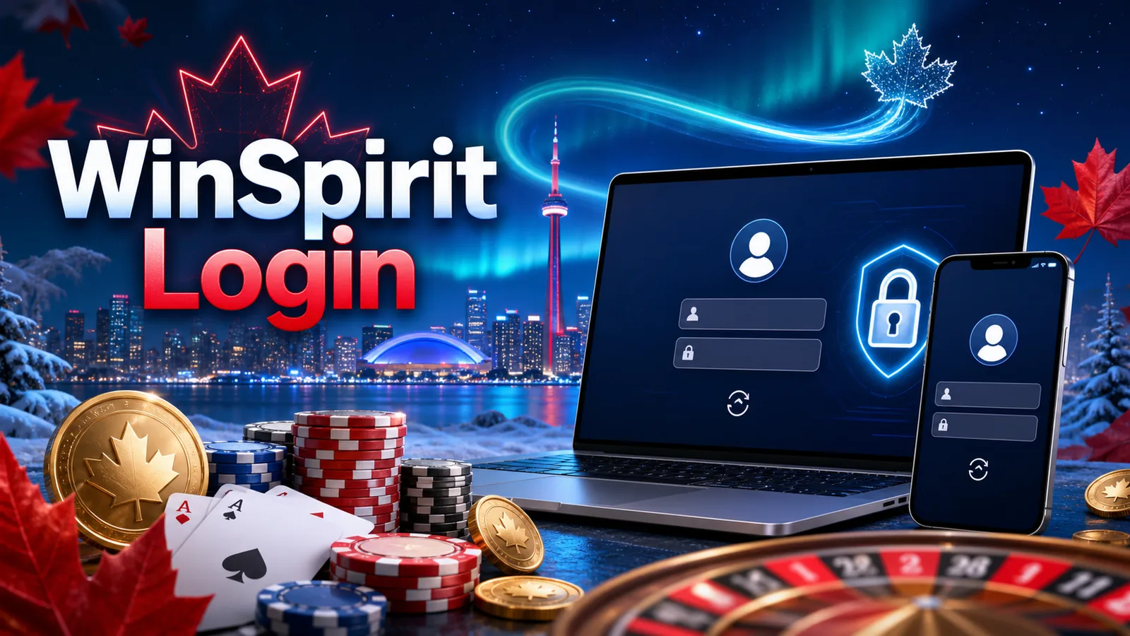 WinSpirit Casino Login and Account Access in Canada Canada content banner