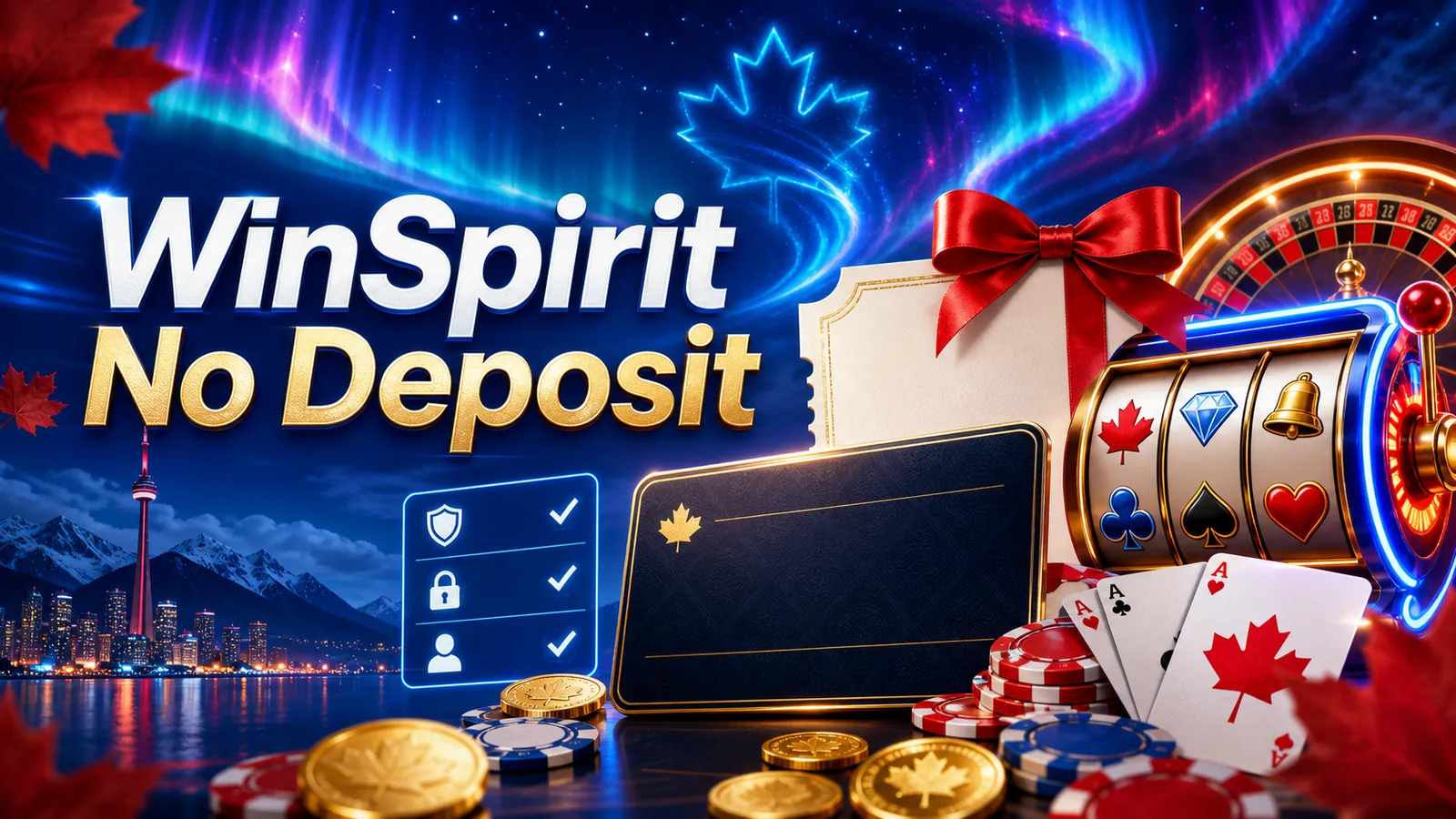 WinSpirit Casino No Deposit Bonus and Free Spins Canada content banner