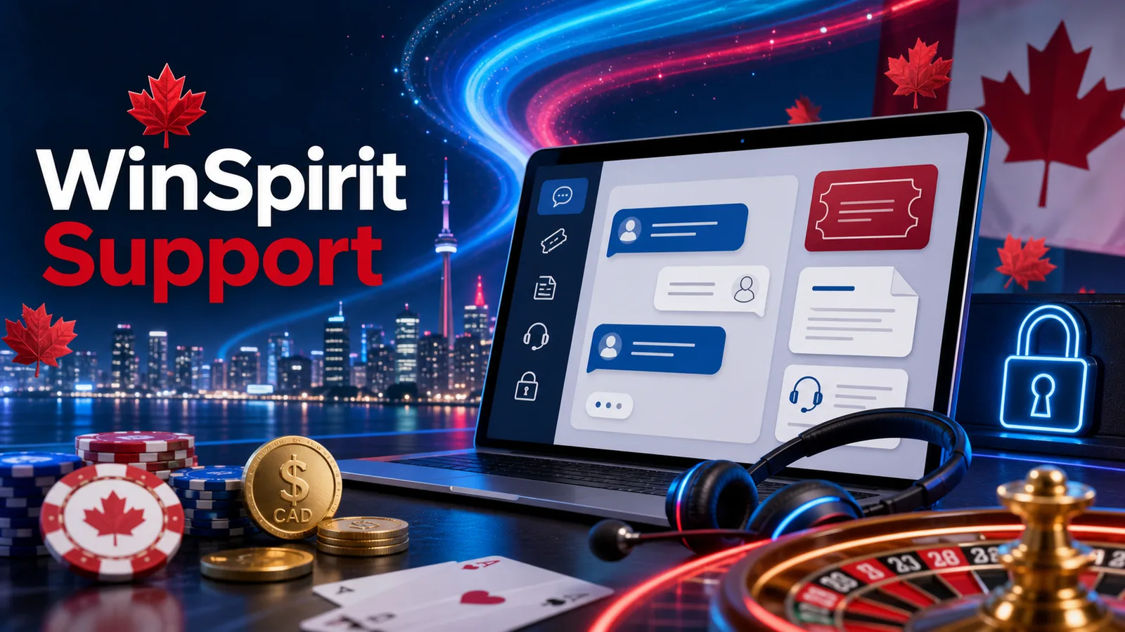 WinSpirit Casino Support, Complaints and Account Help Canada content banner
